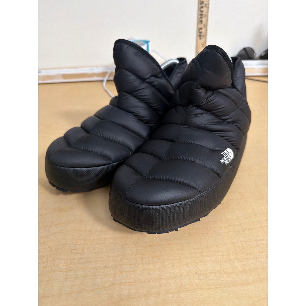 The North Face ThermoBall Traction Booties Black Insulated Slippers NF0A3MKH